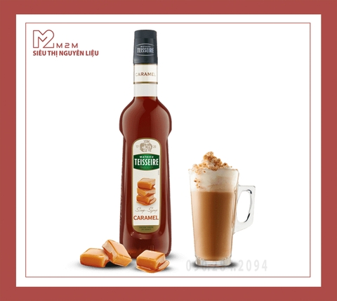 Siro Caramel Teisseire Caramel Syrup 700ml