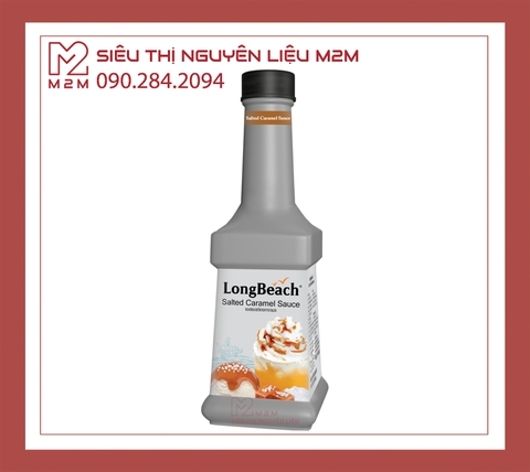 Sốt Caramel Muối LongBeach Salted Caramel Sauce 900ml