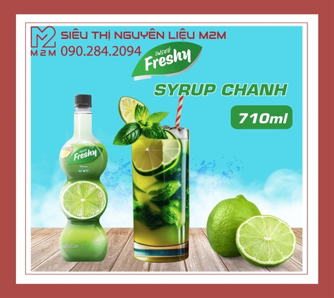 Syrup Chanh Xanh Freshy Lime 710ml