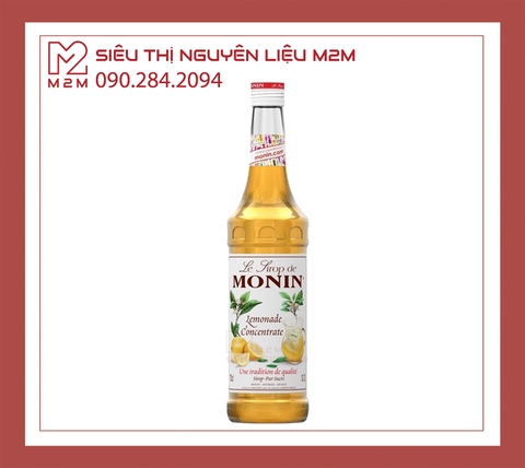 Syrup Chanh Cô Đặc Monin Lemonade Concentrate 700ml
