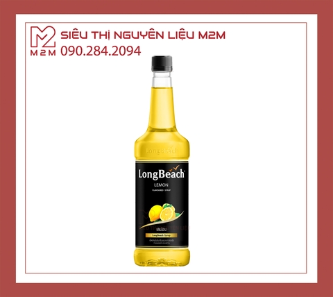 Syrup Cô Đặc Hương Chanh LongBeach Lemon Lime 740ml