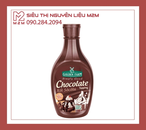 Sốt Chocolate Golden Farm 630gr