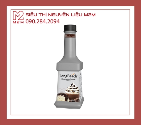 Sốt Chocolate đen LongBeach 900ml
