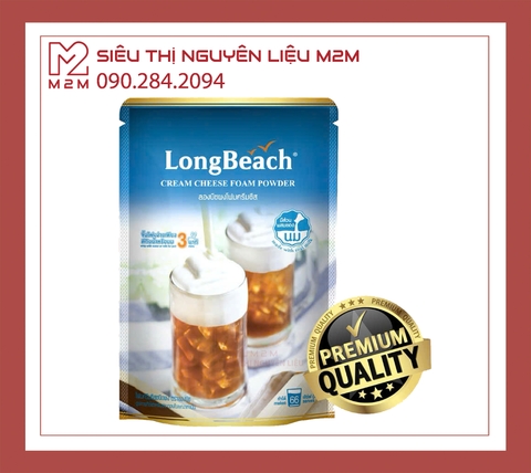 Bột Foam Phô Mai LongBeach 400g - túi xanh