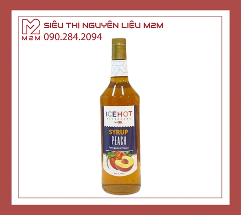 Siro Đào IceHot Peach Syrup 1L