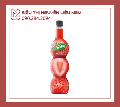 Syrup Dâu Freshy Strawberry 710ml