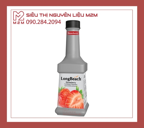 Mứt Dâu LongBeach Strawberry Puree 900ml
