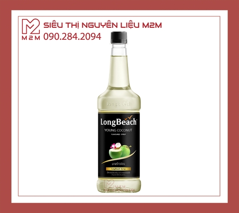 Syrup Dừa Non LongBeach Young Coconut 740ml