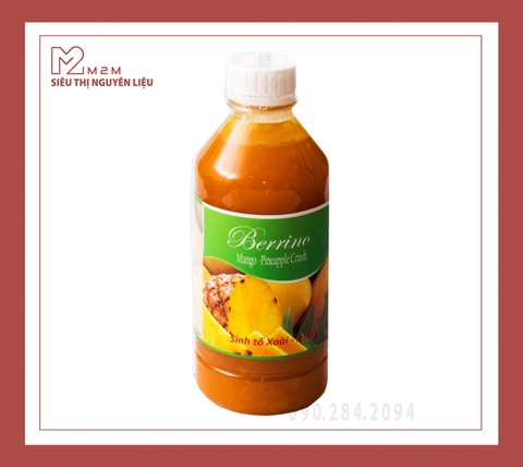 Sinh Tố Dứa Xoài Berrino 1L