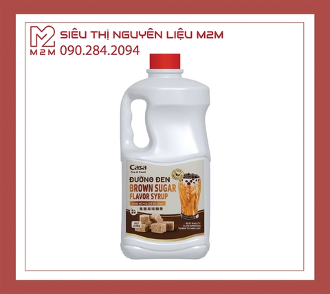 Syrup Đường Đen CASA can 2,5Kg