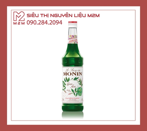 Syrup Bạc Hà Xanh Monin Green Mint 700ml