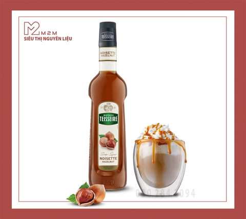 Syrup Hạt Dẻ Teisseire Hazelnut Syrup 700ml