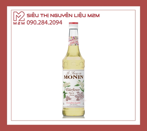 Syrup Monin Elder Flower (Hoa Cơm Cháy) 700ml