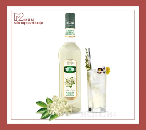 Siro Hoa Cơm Cháy Teisseire Elder Flower 700ml
