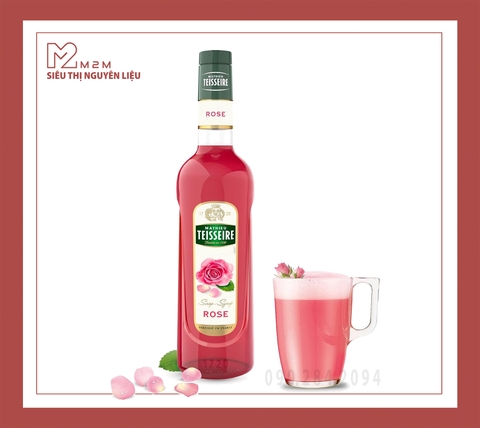 Siro Hoa Hồng Teisseire Rose Syrup 700ml