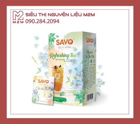 Trà Refreshing Tea - Hoa Lưu Ly SAVO (20 gói x 2g)