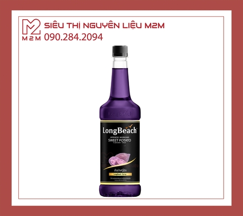 Syrup Khoai Lang Tím LongBeach Japanese Murasaki Sweet Potato740ml