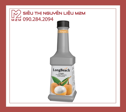 Mứt Nhãn Pha Chế LongBeach 900ml - Longan Puree