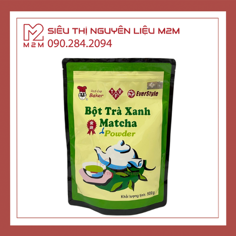 Bột Matcha Đài Loan Mũ Đỏ 500gr