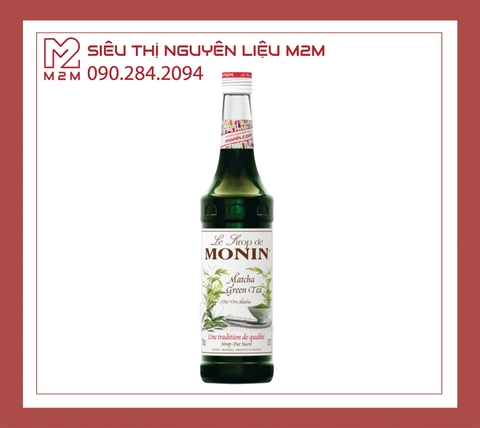 Syrup Trà Xanh Monin Matcha 700ml
