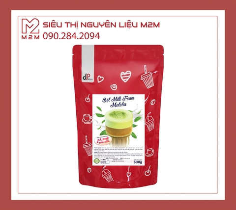 Bột Milk Foam Matcha DPFood 500g (Matcha Milk Foam Powder)