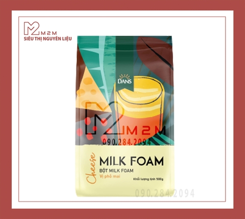 Bột Milk Foam vị phô mai DANS 500gr  Sao chép