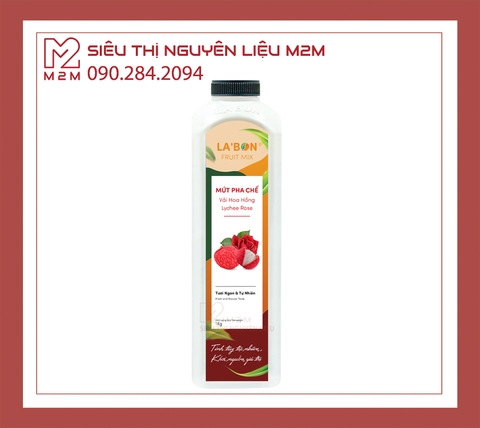 Mứt Vải Hoa Hồng La'Bon 1Kg