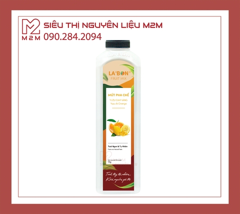 Mứt Yuzu Cam Vàng La'Bon 1Kg