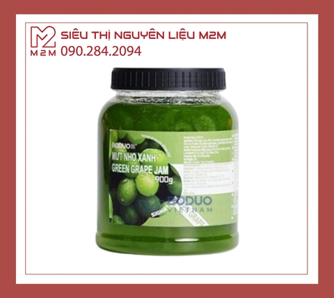Mứt Nho Xanh Boduo Signature 900gr