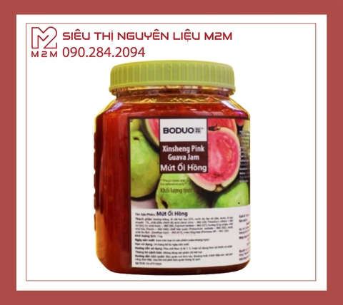 Mứt Ổi Hồng Boduo 1kg