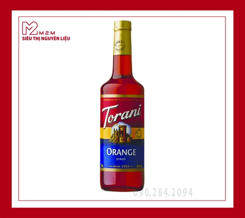 Syrup cam vàng Torani Orange 750ml