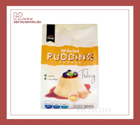 Bột Pudding Trứng DANS 500gr
