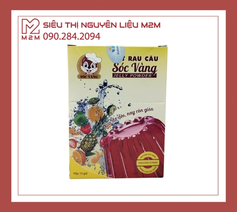Bột Rau Câu Sóc Vàng 120gr