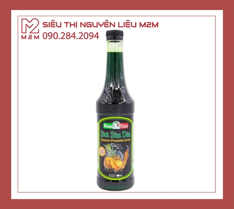 Siro Sâm Dứa Mama Rosa Ginseng Pineapple 700ml