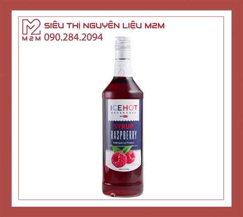 Siro Phúc Bồn Tử Ice Hot Raspberry Syrup 1L