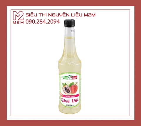 Siro Vải Mama Rosa Lychee 700ml