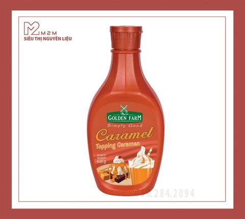 Sốt Caramel Golden Farm 630gr