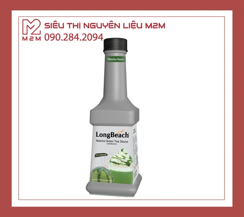 Sốt Trà Xanh Matcha LongBeach 900ml