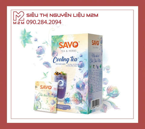 Trà Cooling Tea - Hoa Đậu Biếc SAVO (20 gói x 2g)