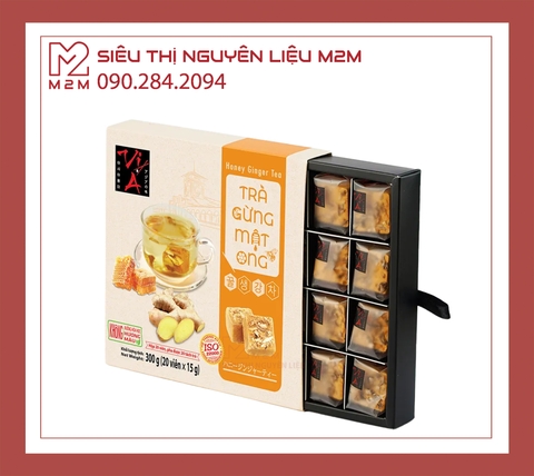 Trà Gừng Mật Ong Viên hộp 300gr