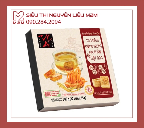Trà Sâm ĐTHT Mật Ong Viên hộp 300gr