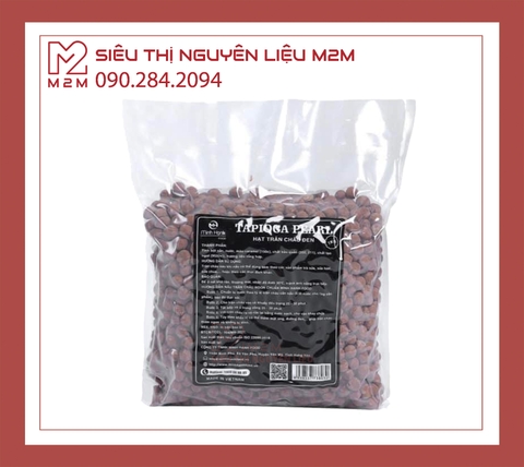 Trân châu đen caramel 1kg Minh Hạnh