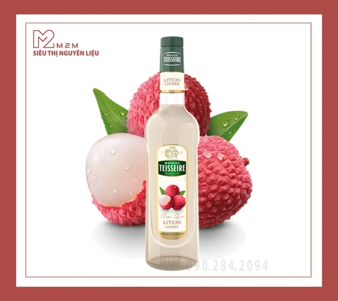 Siro Vải Teisseire Lychee Syrup 700ml