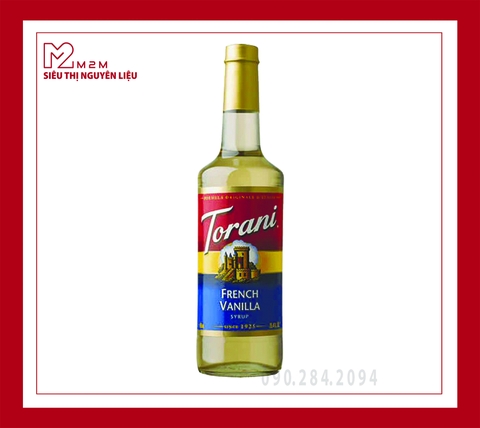 Syrup Vani Pháp Torani French Vanilla 750ml