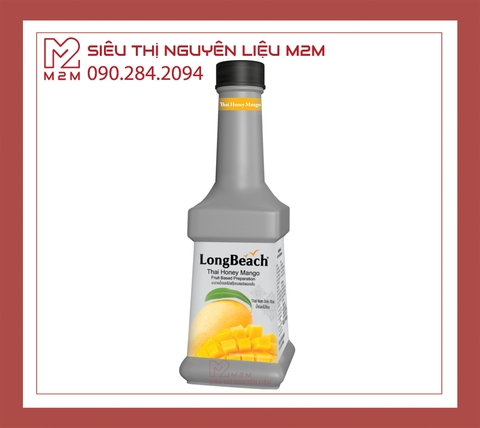 Mứt Xoài Thái LongBeach Thai Honey Mango Puree 900ml