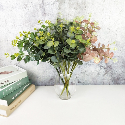 Cành lá táo giả 16 nhánh  45cm