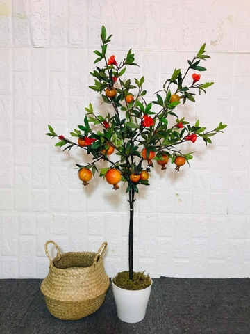CÂY LỰU GIẢ TRANG TRÍ HẰNG DECOR