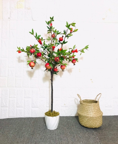 CÂY LỰU GIẢ TRANG TRÍ HẰNG DECOR