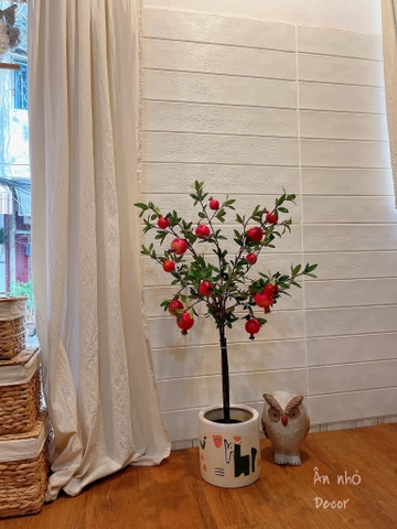 CÂY LỰU GIẢ TRANG TRÍ HẰNG DECOR