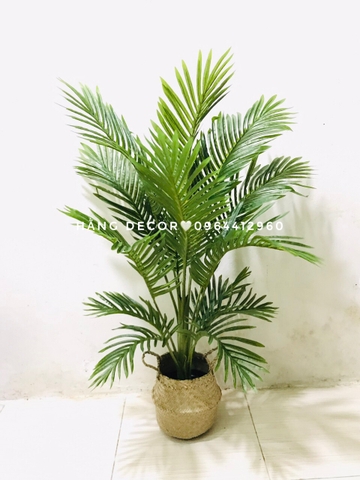 CÂY DỪA BỤI GIẢ TRANG TRÍ NHÀ HẰNG DECOR(1M1, 1M4, 1M6, 1M8)